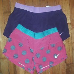 LOT OF 2 Nike Pro Shorts